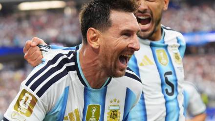 Lionel Messi. Fot. PAP/EPA/JEFFREY MCWHORTER