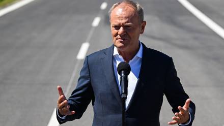Premier Donald Tusk. Fot. PAP/Andrzej Jackowski
