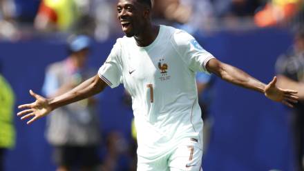 Ousmane Dembele Fot. PAP/EPA/GREG M. COOPER