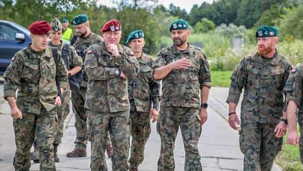 Powstaje 21. lekki batalion górski w Wojnarowej. Fot. X/Dowództwo Generalne