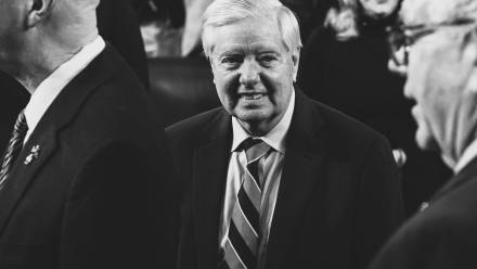 Lindsey Graham. Fot. PAP/EPA/KENNY HOLSTON / POOL