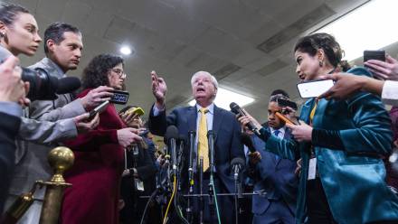 Lindsey Graham. Fot. PAP/EPA/	JIM LO SCALZO