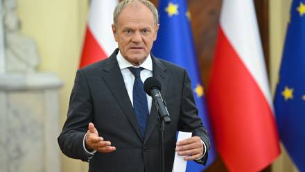 Premier Donald Tusk. Fot. PAP/Radek Pietruszka