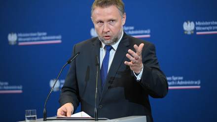 Szef MSWiA Marcin Kierwiński. Fot: PAP/Marcin Obara