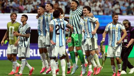 Gracze Argentyny. Fot. PAP/EPA/CRISTOBAL HERRERA-ULASHKEVICH