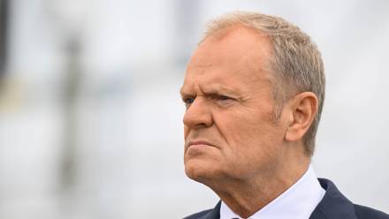 Premier Donald Tusk. Fot. PAP/	Andrzej Jackowski