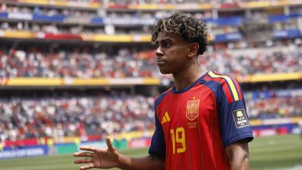 Lamine Yamal. Fot. EPA/CHRISTOPHER TORRES