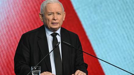 Prezes PiS Jarosław Kaczyński. Fot. PAP/Radek Pietruszka
