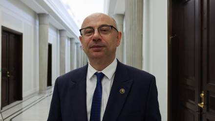 Mateusz Szpytma. Fot. PAP/Albert Zawada