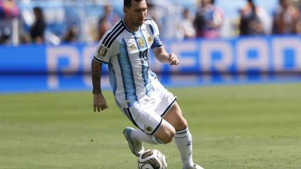 Leo Messi, fot. PAP/EPA/SHAWN THEW