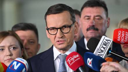 Mateusz Morawiecki Fot. PAP/Radek Pietruszka