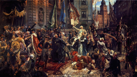 Jan Matejko, „Konstytucja 3 Maja 1791 roku” /Zamek Królewski w Warszawie