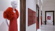 Wystawa Orizzonti - Rosso (Horyzonty - Czerwone) w PM23 Fundacji Valentino Garavaniego i Giancarlo Giammettiego w Rzymie. Fot. EPA/RICCARDO ANTIMIANI