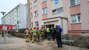 Wybuch i pożar w bloku w Gorzowie Wielkopolskim. Fot. PAP/Lech Muszyński