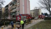 Wybuch i pożar w bloku w Gorzowie Wielkopolskim. Fot. PAP/Lech Muszyński