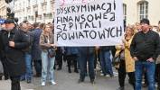 Protest przed Ministerstwem Zdrowia Fot. PAP/Piotr Nowak