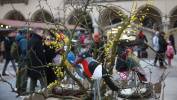 Otwarcie Jarmarku Wielkanocnego na Rynku Głównym w Krakowie. Fot. PAP/Łukasz Gągulski