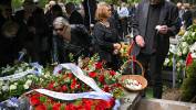 Warszawa. Pogrzeb Krzysztofa Piesiewicza. Fot. PAP/	Przemysław Piątkowski