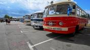 II Zlot Zabytkowych Autobusów w Rzeszowie. Fot. PAP/Darek Delmanowicz