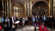 Szczątki królewskie Bolesława Chrobrego zaprezentowane w Złotej Kaplicy Katedry Poznańskiej. Fot. PAP/Jakub Kaczmarczyk