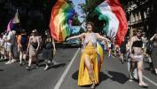 Parada Równości w Budapeszcie. Fot. EPA/Zoltan Kocsis