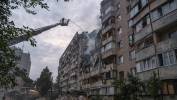 Kijów po rosyjskim ataku. Fot. PAP/Vladyslav Musiienko