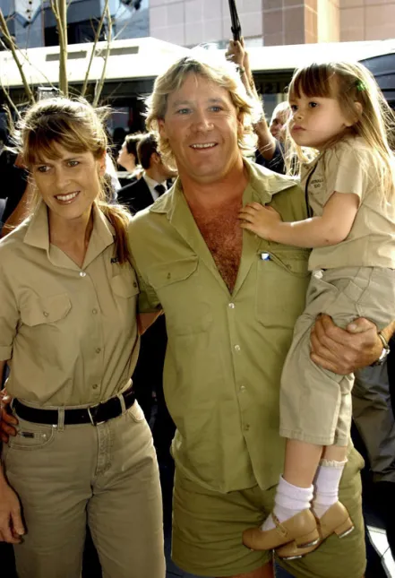 "Łowca krokodyli" Steve Irwin. Fot. PAP/ AUSTRALIA AND NEW ZEALAND OUT EPA-PHOTO/ EPA/JAMIE FAWCETT