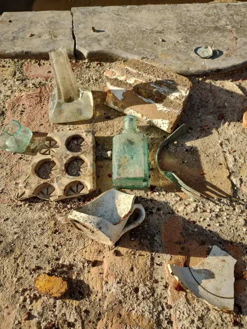 Pozostałości po dawnej Fabryce Czekolady "Venus". Fot. Stołeczny Konserwator Zabytków (Facebook)