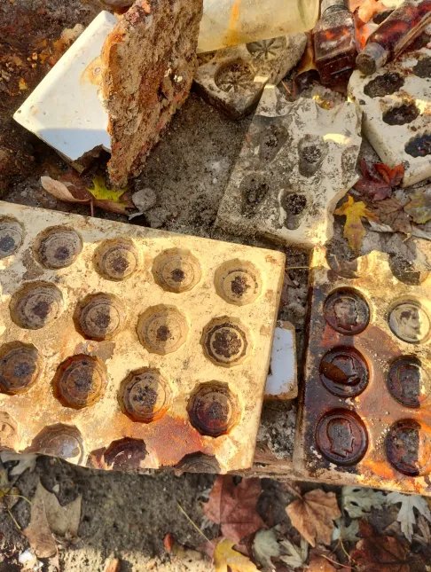 Pozostałości po dawnej Fabryce Czekolady "Venus". Fot. Stołeczny Konserwator Zabytków (Facebook)