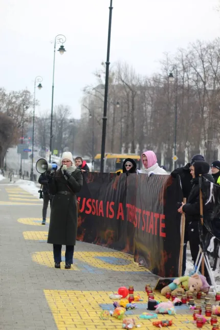 Akcja „Strichka” w Warszawie. Fot. PAP/Ihor Usatenko