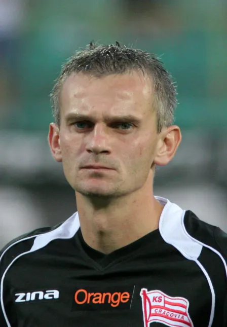 Jacek Magiera w zespole Cracovii. Fot. PAP/Maciej Chmiel