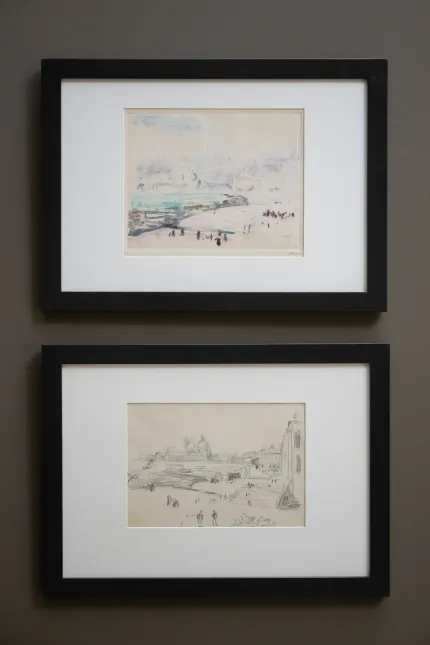 Pokaz „Wojciech Weiss. Nieznane grafiki i rysunki” otwiera cykl wydarzeń w Galerii Sztuki Polskiej zaplanowanych na wiosnę. Fot. PAP/Jakub Kaczmarczyk