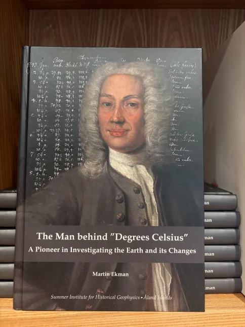 Biografia Andersa Celsjusza w Muzeum Gustavianum w Uppsali. Fot. PAP/Daniel Zyśk